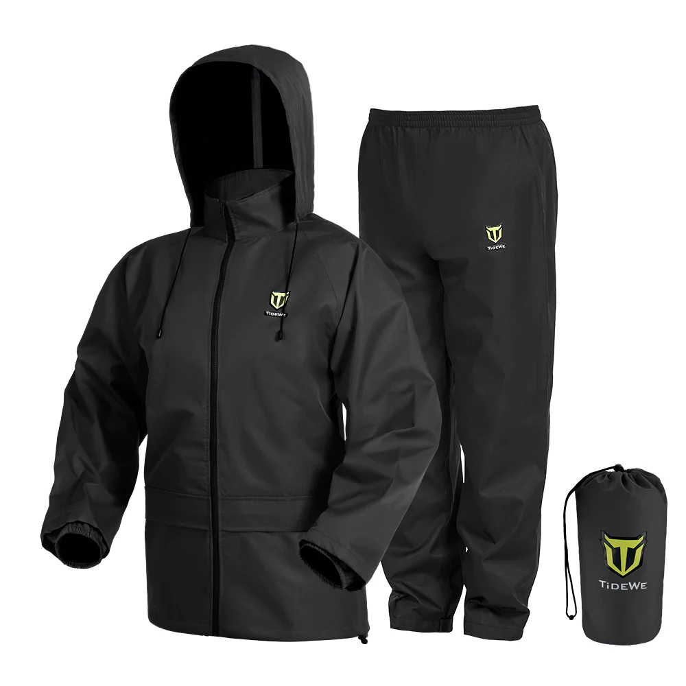 TideWe Rain Suit, Waterproof Breathable Lightweight Rain Coat & Pant - TIDEWE WADERS