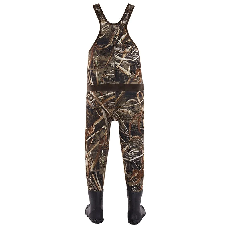 TideWe Hunting Chest Waders for Toddler Kids Youth, Fishing Neoprene Realtree MAX5 Camo Waders - TIDEWE WADERS