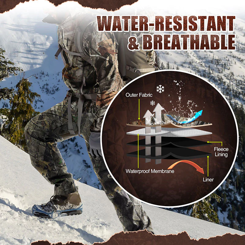 TideWe Hunting Pants Heated for Men with Battery Pack - TIDEWE WADERS