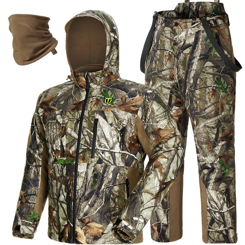 TideWe Altus Whitetail Ultra Silent Hunting Suit Men's Water Resistant Hunting Clothes - TIDEWE WADERS