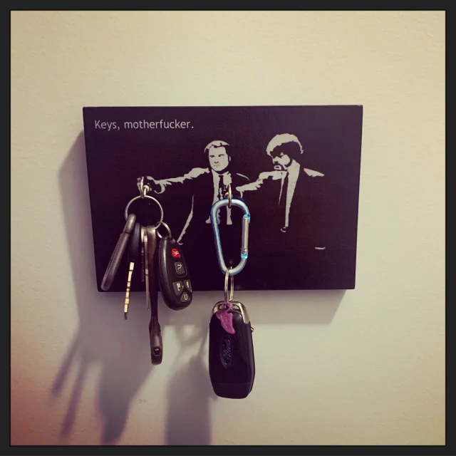 Pulp Fiction Key Holder