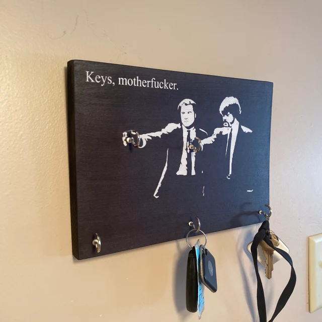 Pulp Fiction Key Holder