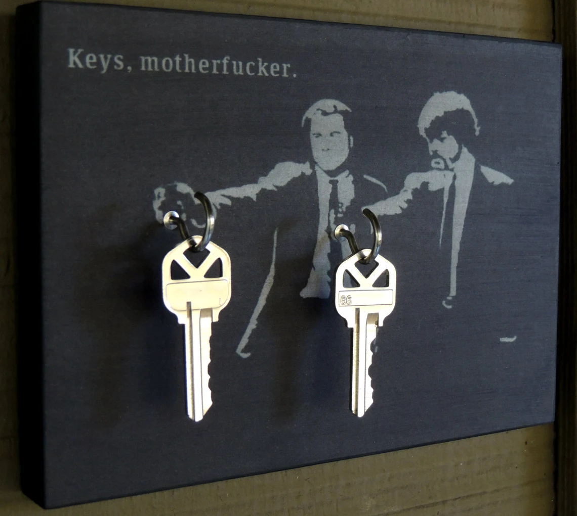 Pulp Fiction Key Holder