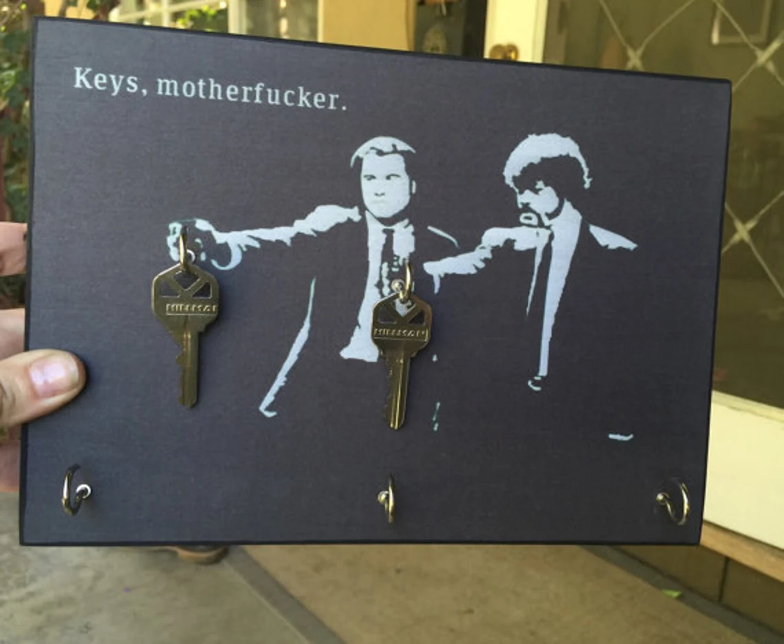 Pulp Fiction Key Holder