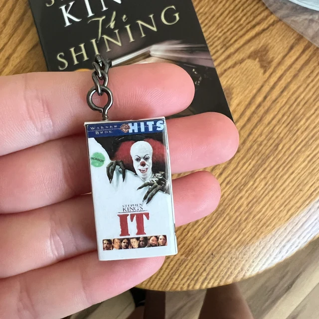 Miniature VHS Inspired Movie Keychain Charm