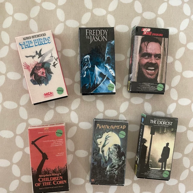 Miniature VHS Inspired Movie Magnet