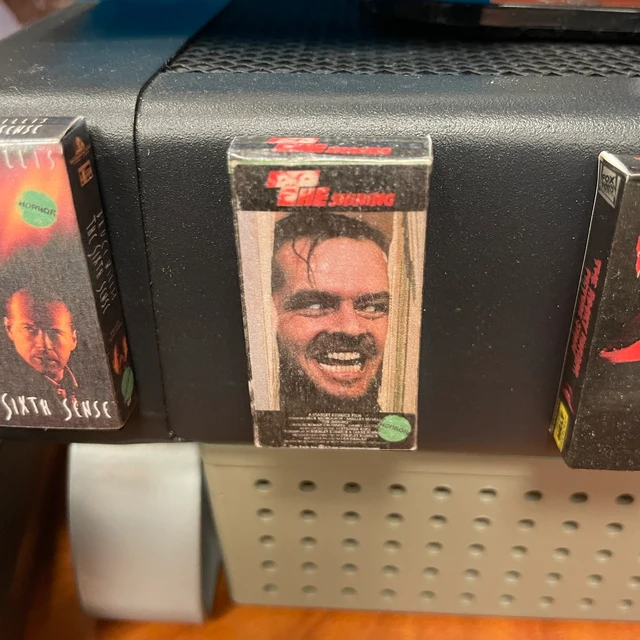 Miniature VHS Inspired Movie Magnet