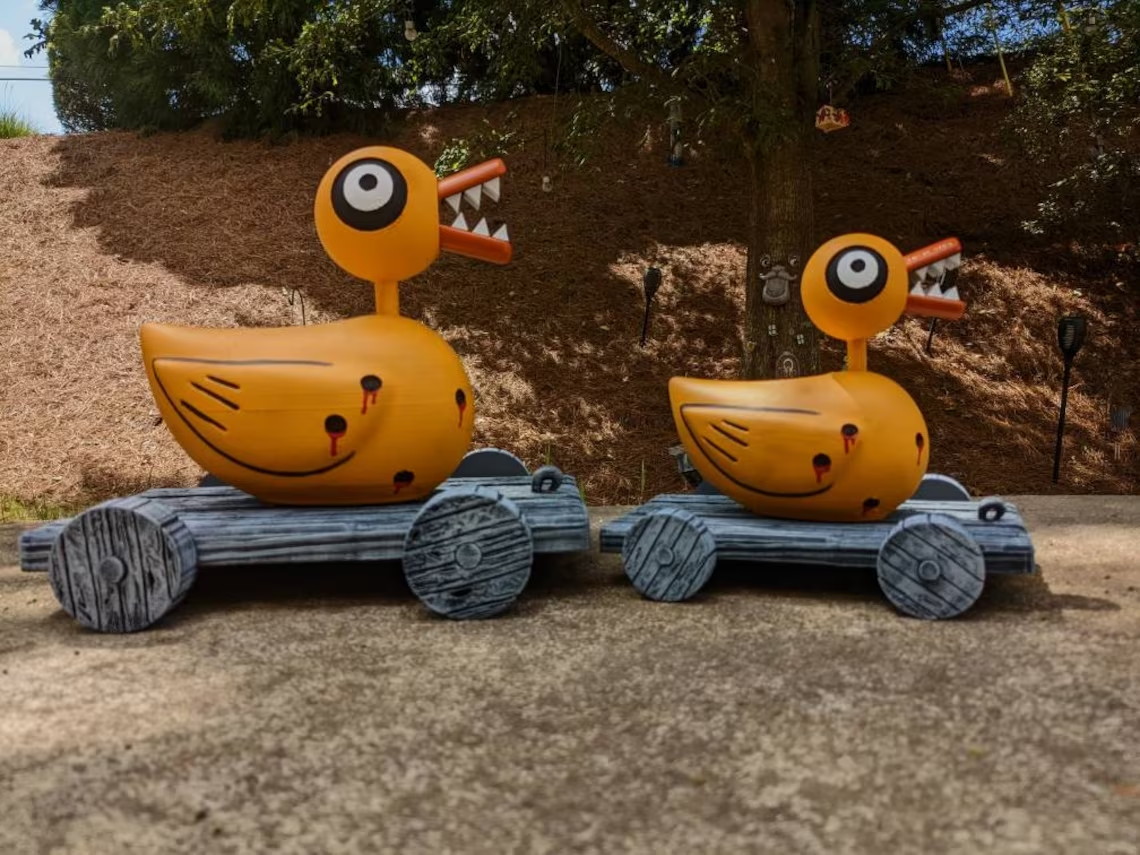 Evil Duck from Nightmare Before Christmas