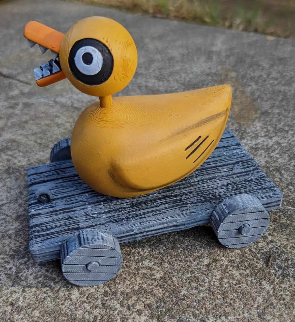 Evil Duck from Nightmare Before Christmas