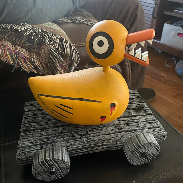 Evil Duck from Nightmare Before Christmas