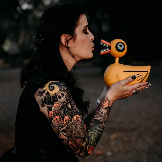 Evil Duck from Nightmare Before Christmas