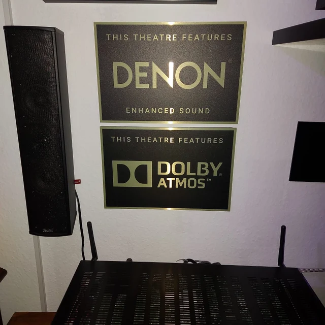 Home Theater Sign