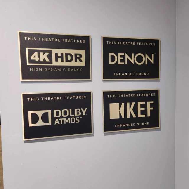 Home Theater Sign