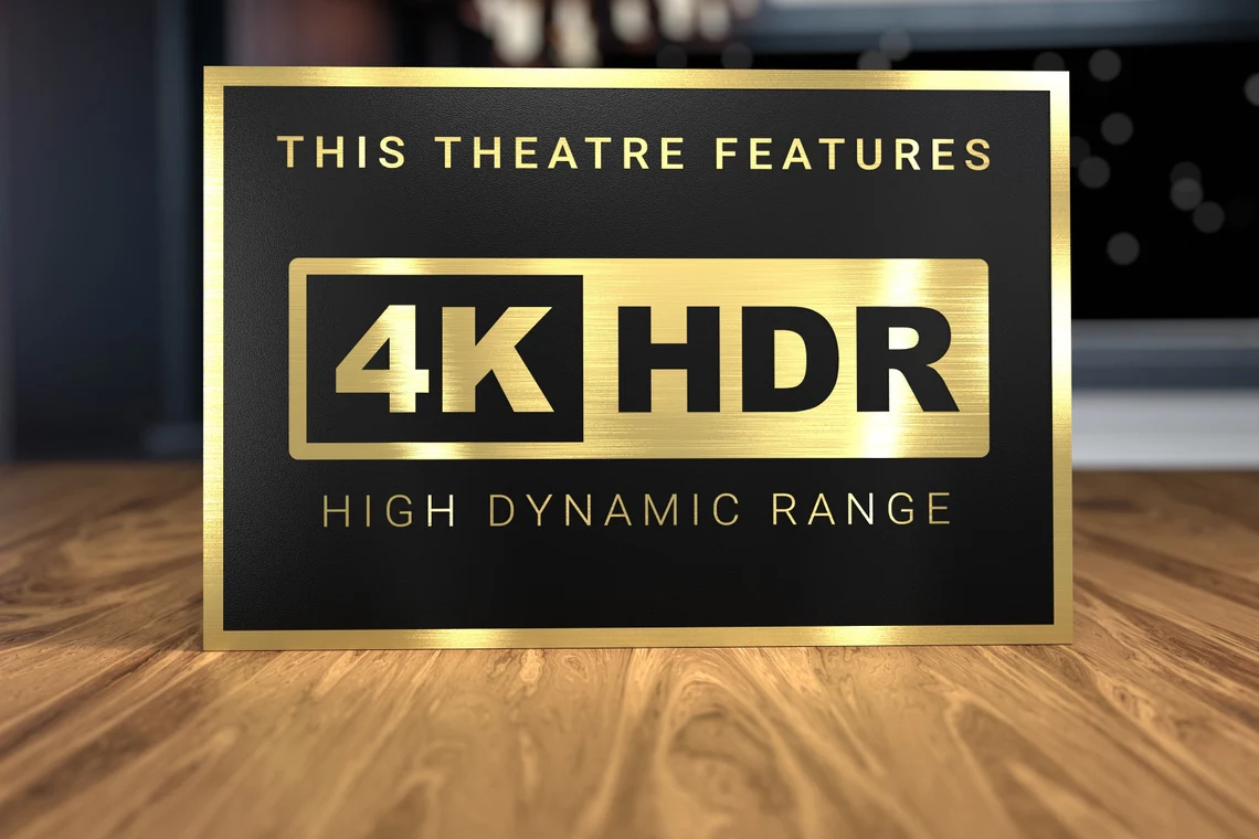 Home Theater Sign