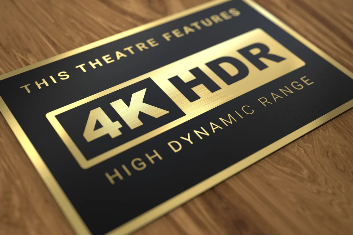 Home Theater Sign
