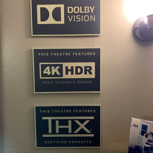 Home Theater Sign