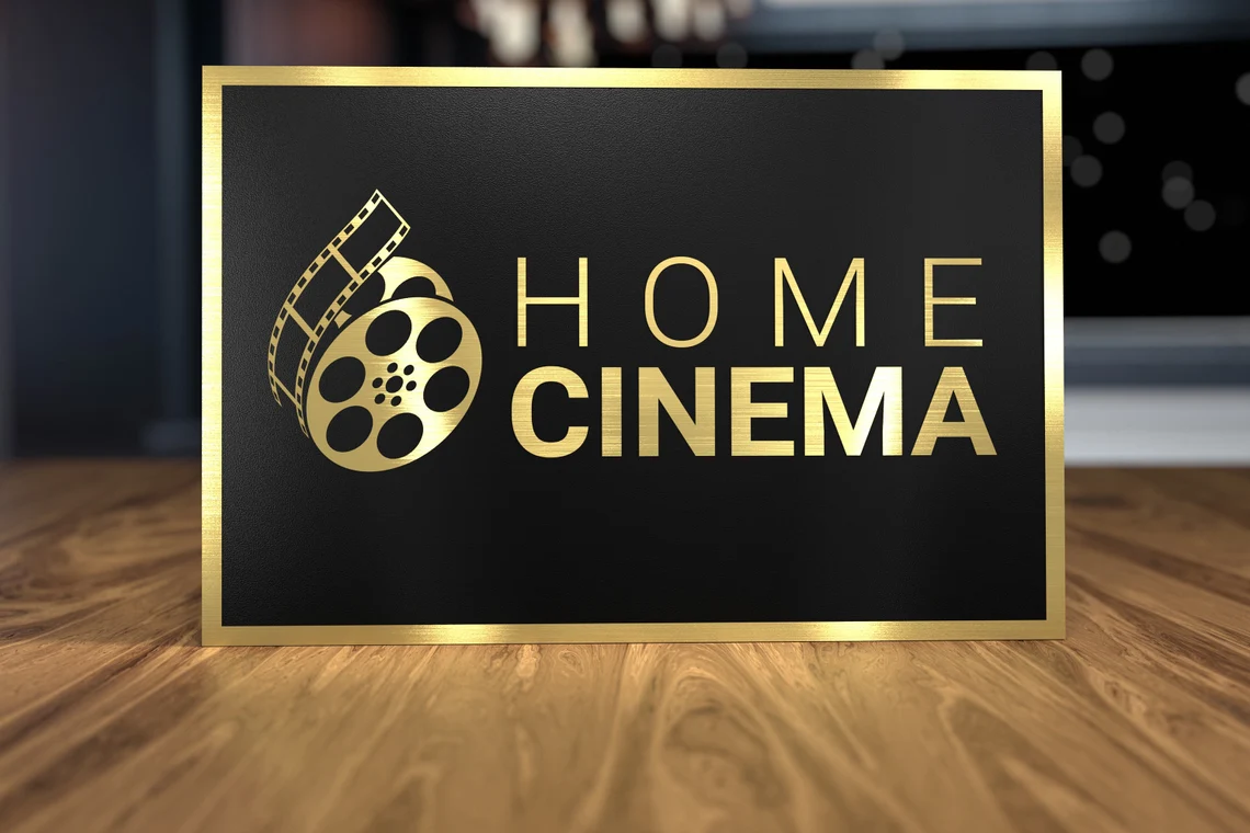Home Theater Sign