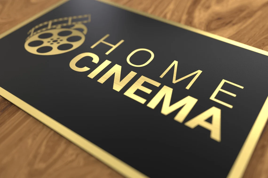 Home Theater Sign