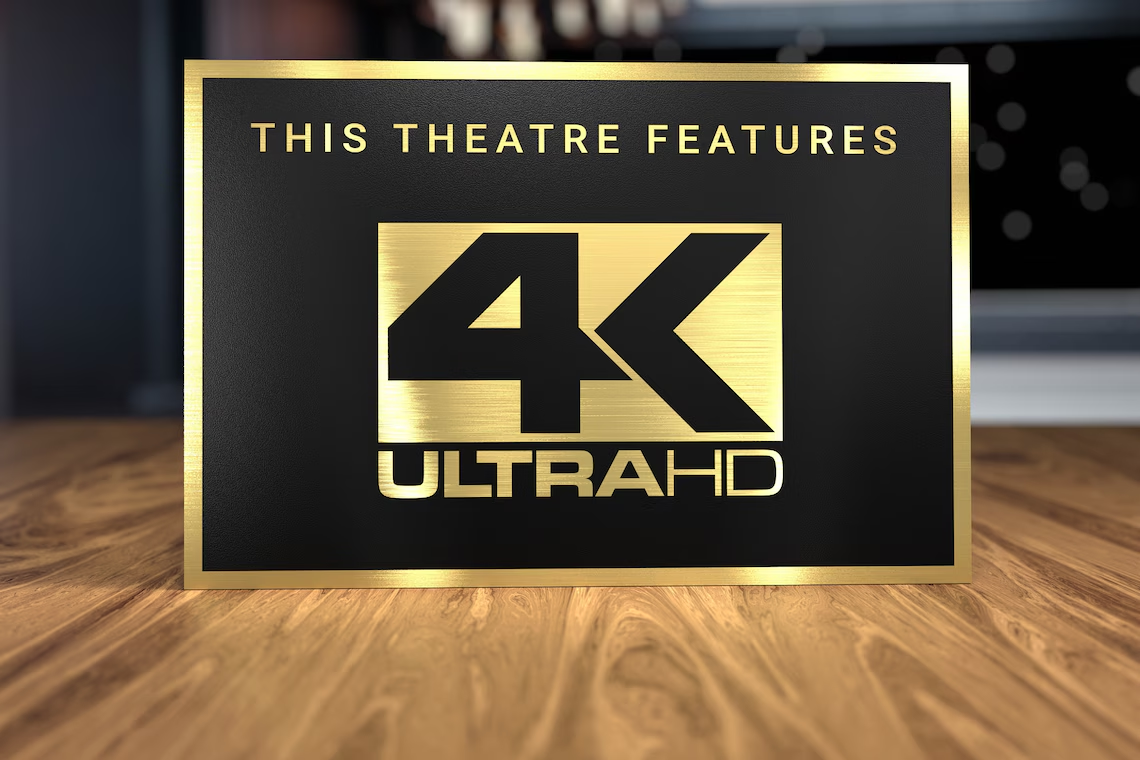 Home Theater Sign