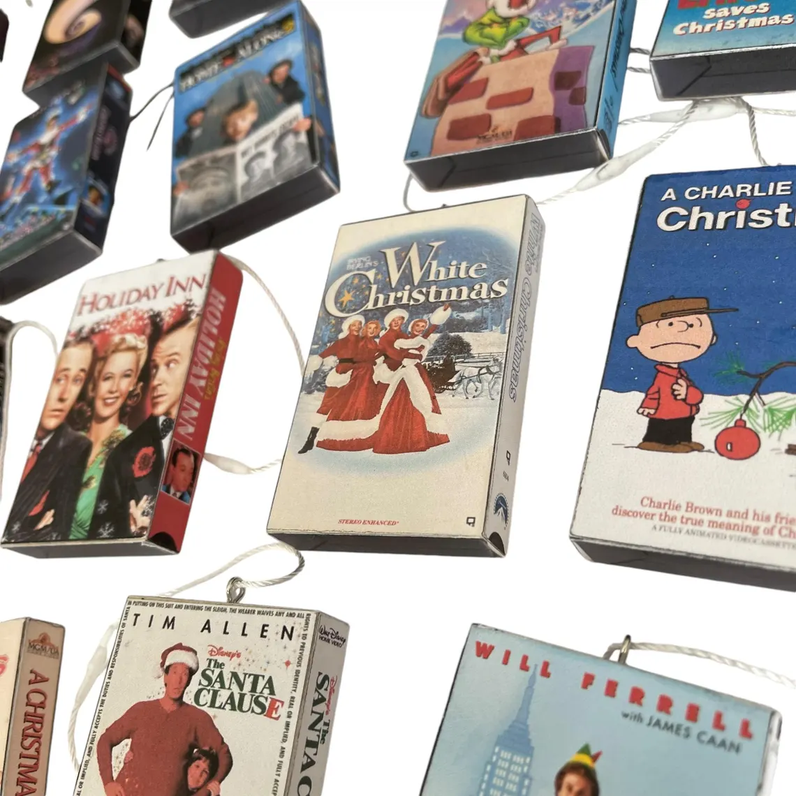 Mini VHS Christmas Movie Ornament