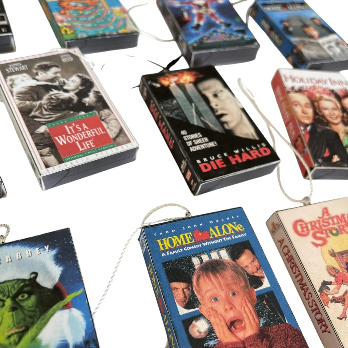 Mini VHS Christmas Movie Ornament