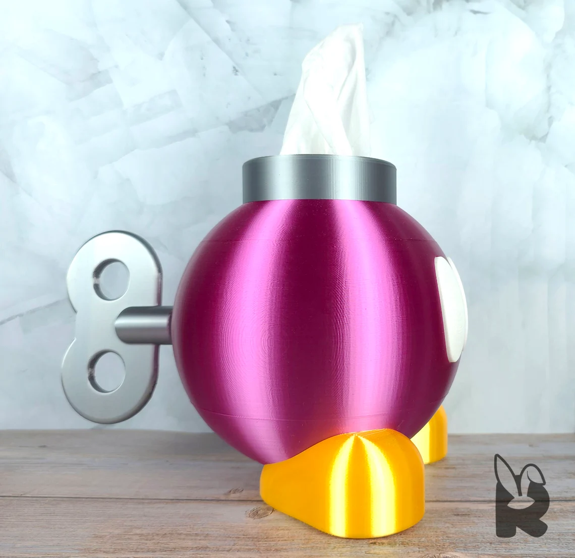 Bob-omb Mario Tissue Box