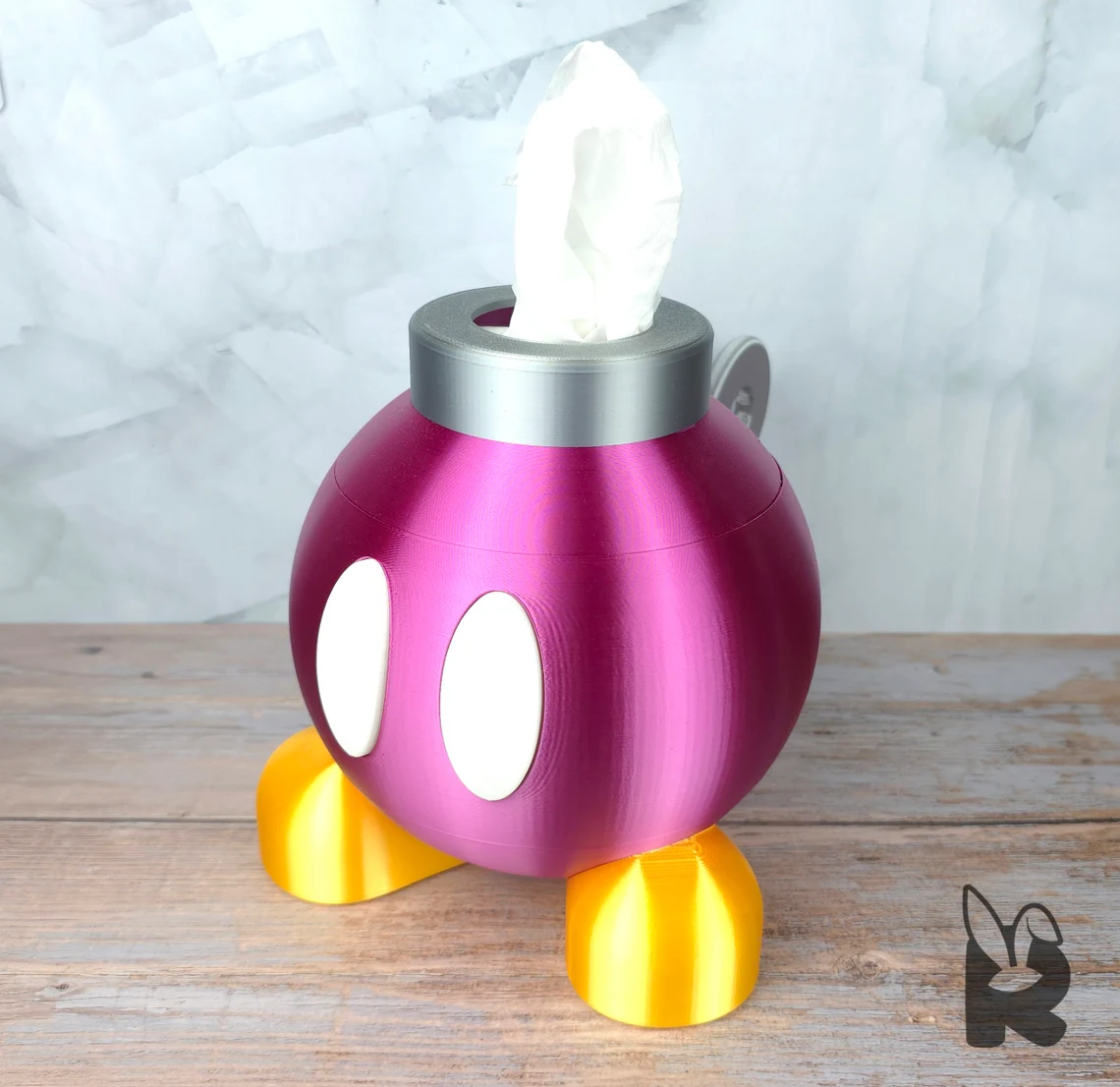 Bob-omb Mario Tissue Box