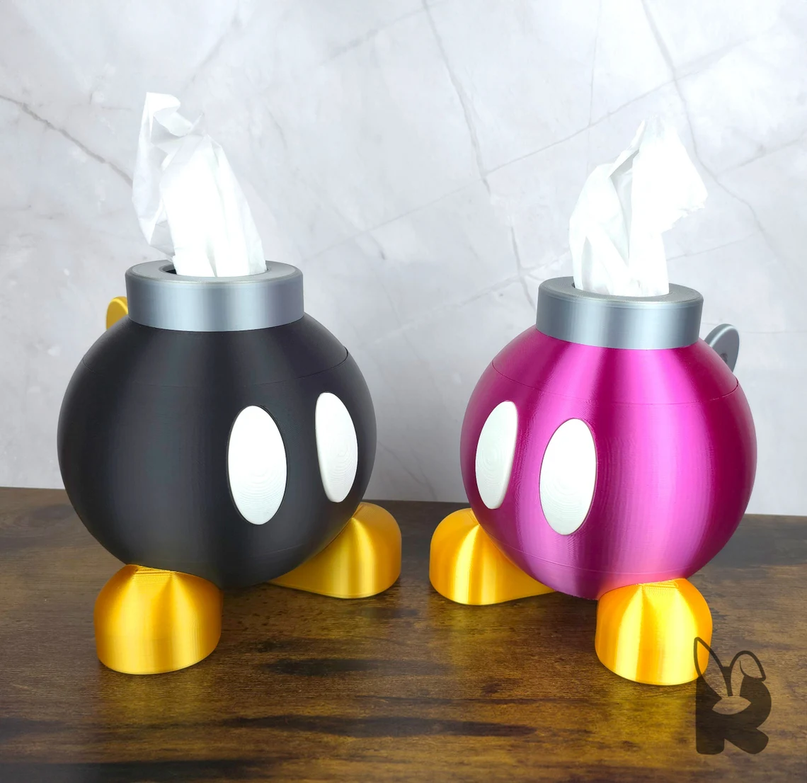 Bob-omb Mario Tissue Box