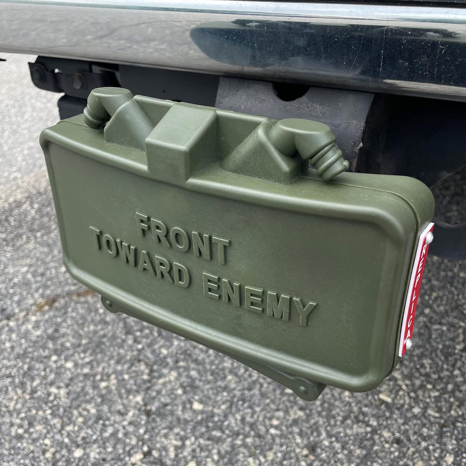 Claymore Mine Tow Hitch Cover