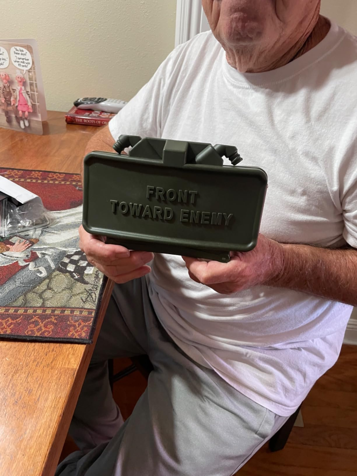 Claymore Mine Tow Hitch Cover