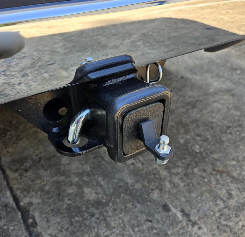 Novelty Tiny Trailer Hitch With Ball