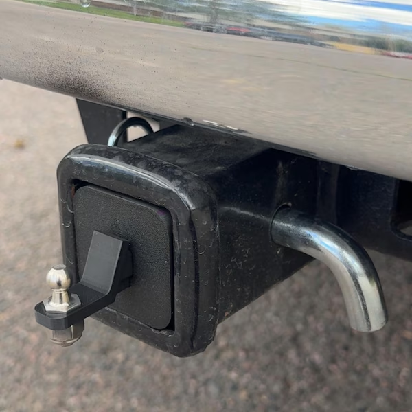 Novelty Tiny Trailer Hitch With Ball
