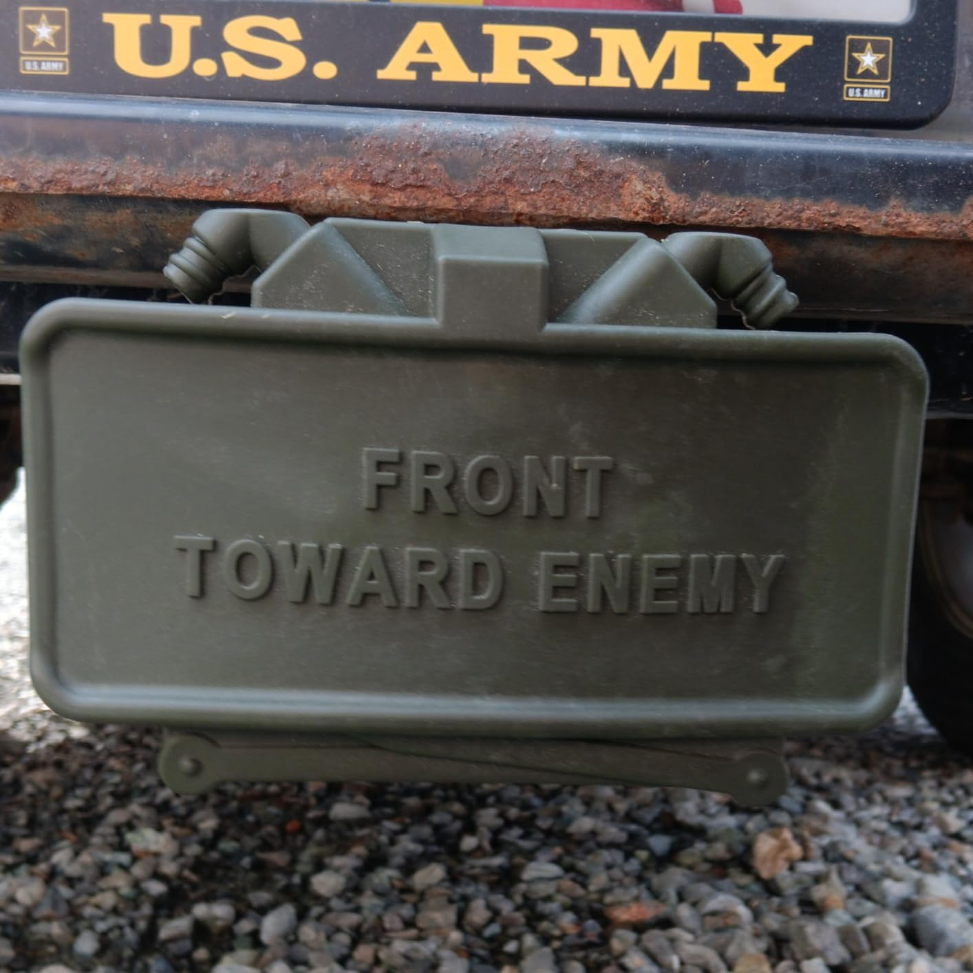 Claymore Mine Tow Hitch Cover