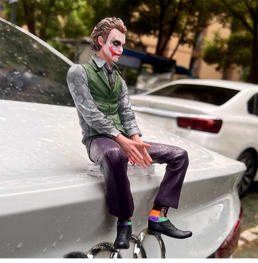 Joker Car Art Sculpture