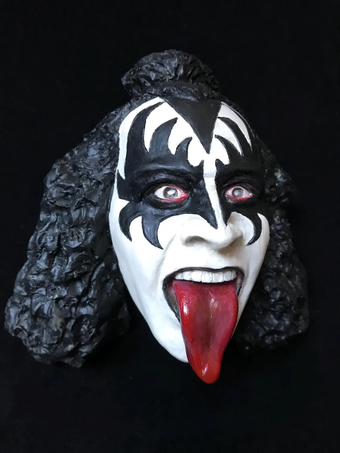 Collectible KISS Band Figurines, Portraits with Magnet