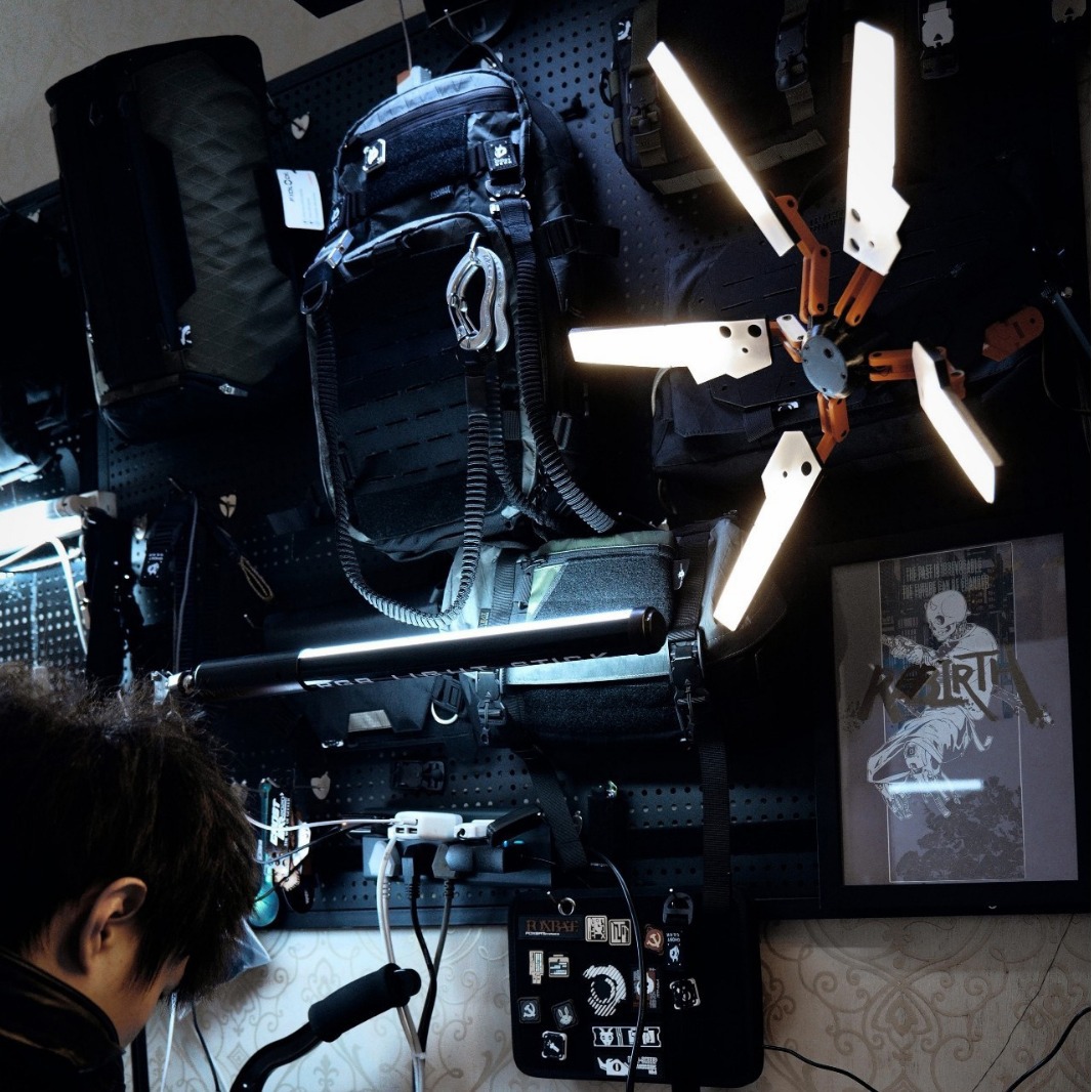 Death Stranding Desk LED Light Odradek Scanner