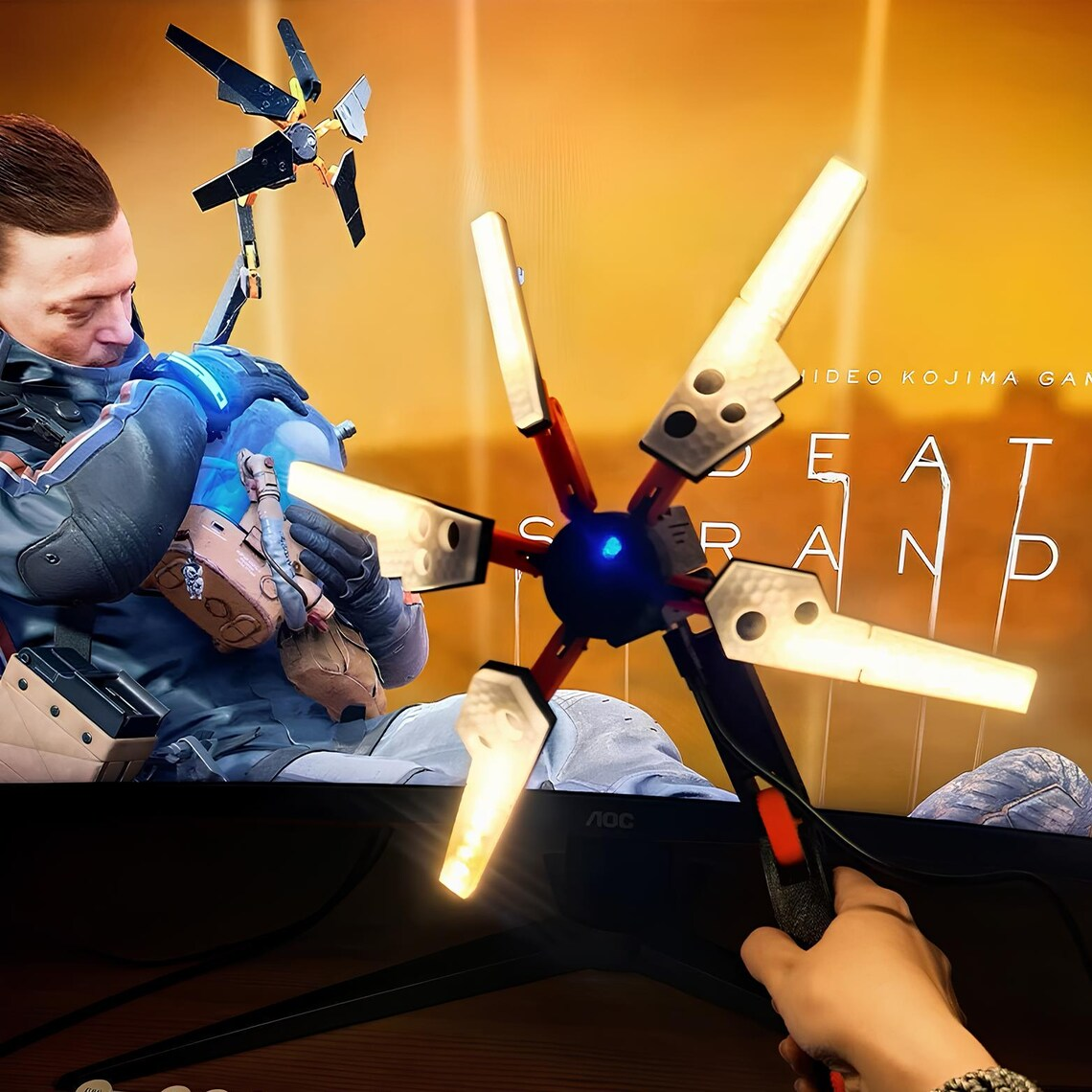 Death Stranding LED Light Odradek Scanner