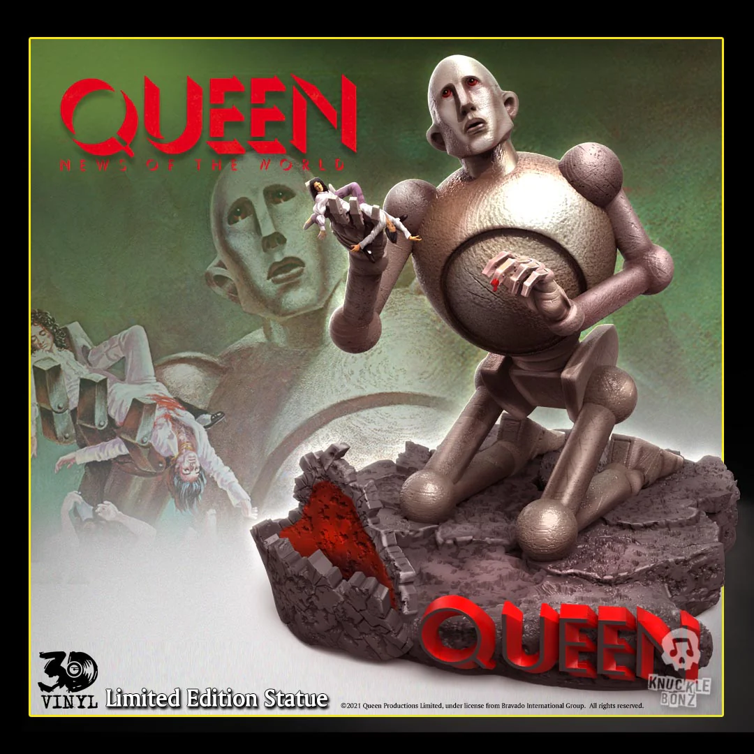 Queen Frank the Robot Statue