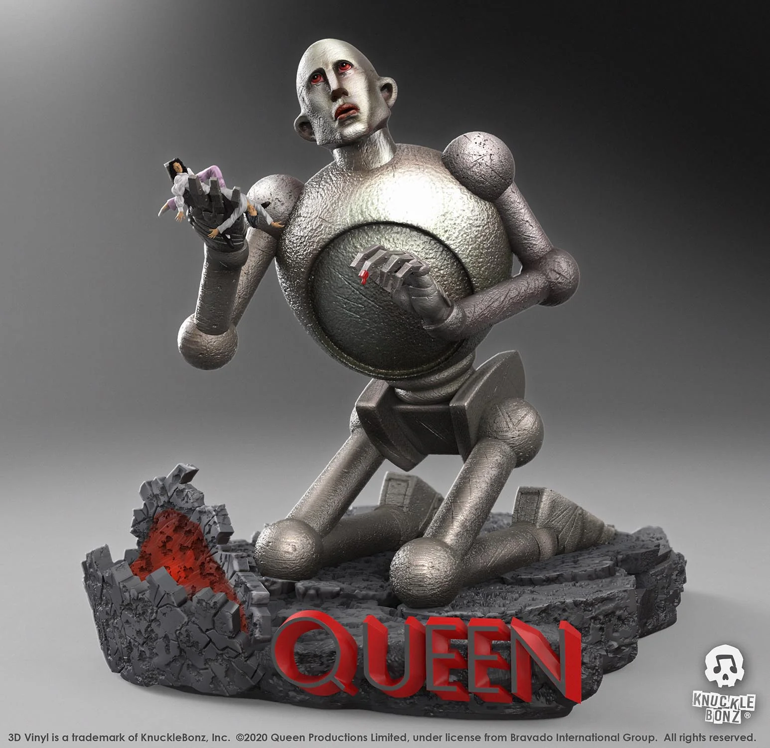 Queen Frank the Robot Statue