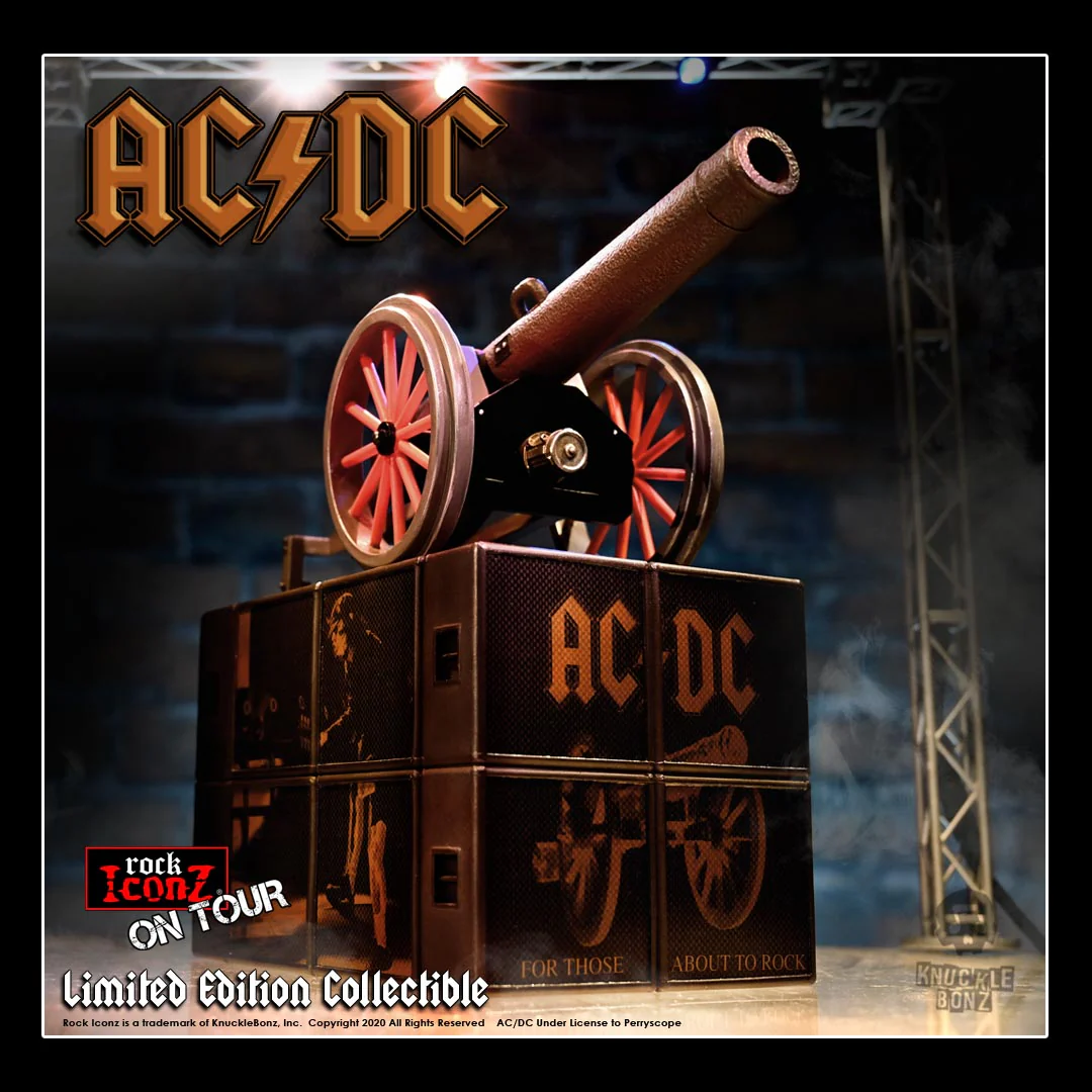 AC/DC For Those About to Rock Cannon Statue