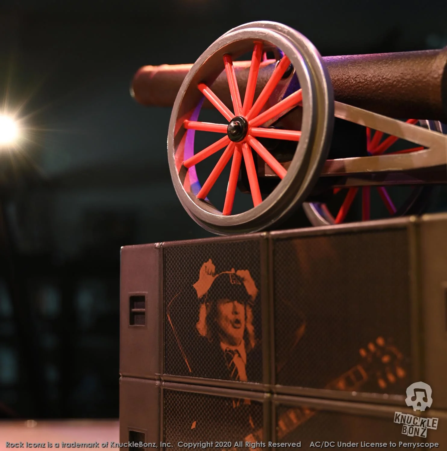 AC/DC For Those About to Rock Cannon Statue