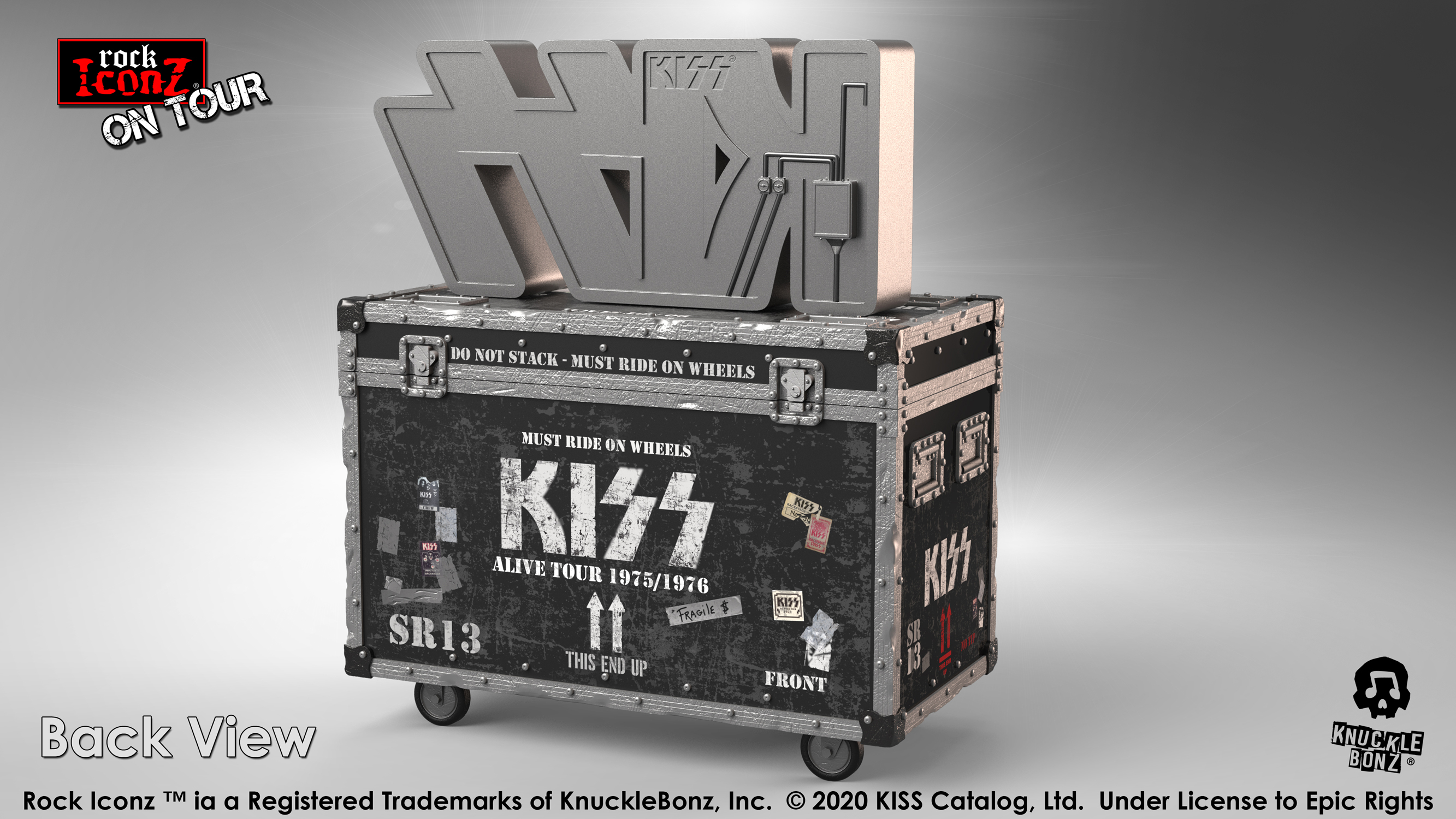 KISS Alive! Road Case Statue