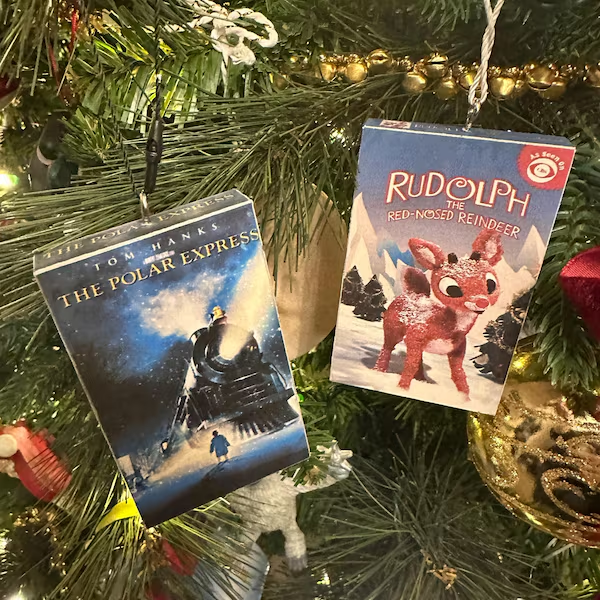 Mini VHS Christmas Movie Ornament