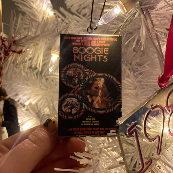 Mini VHS Christmas Movie Ornament