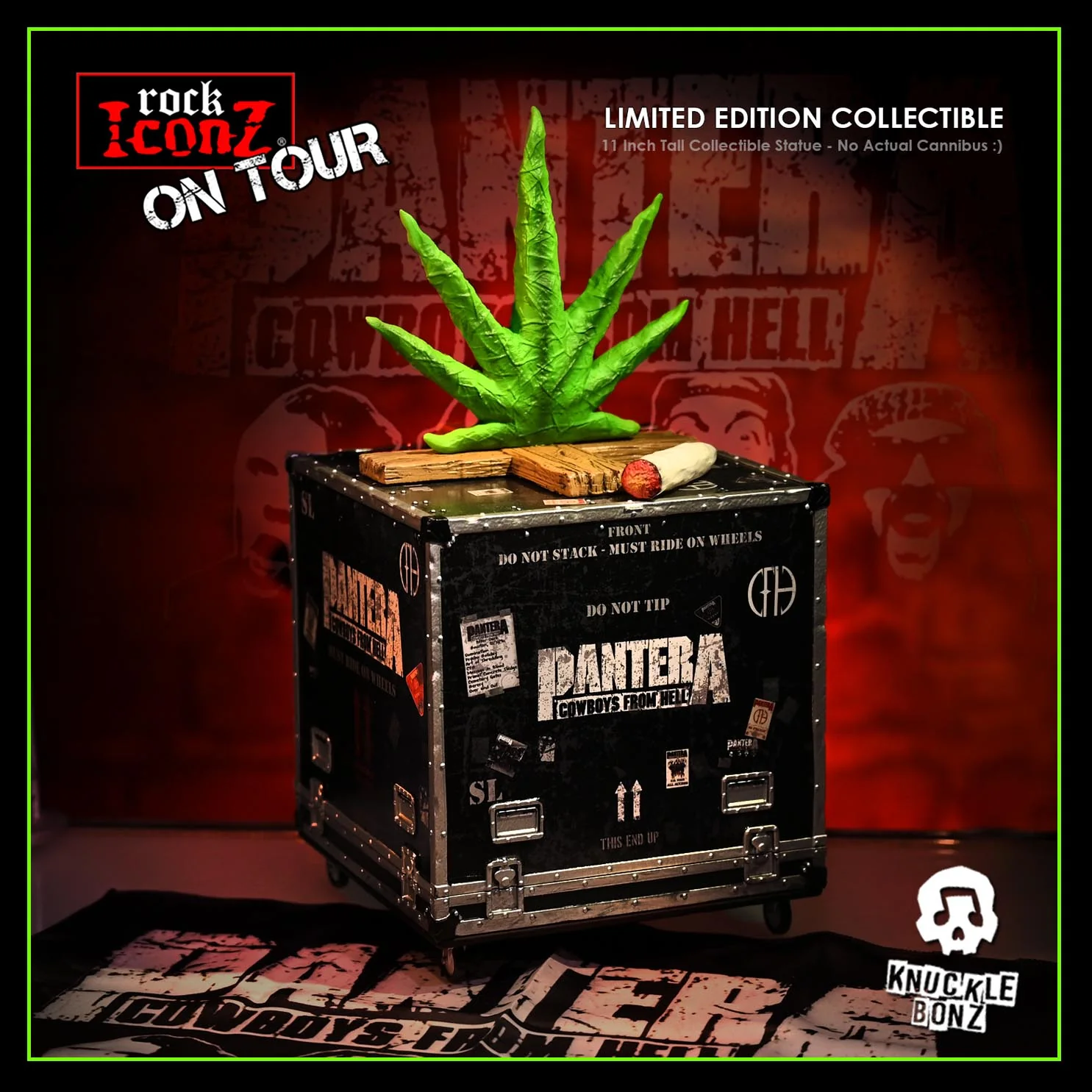 Pantera Cowboys From Hell Road Case Statue