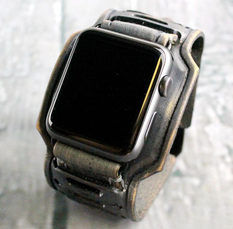 Apple Watch Cuff Leather Band