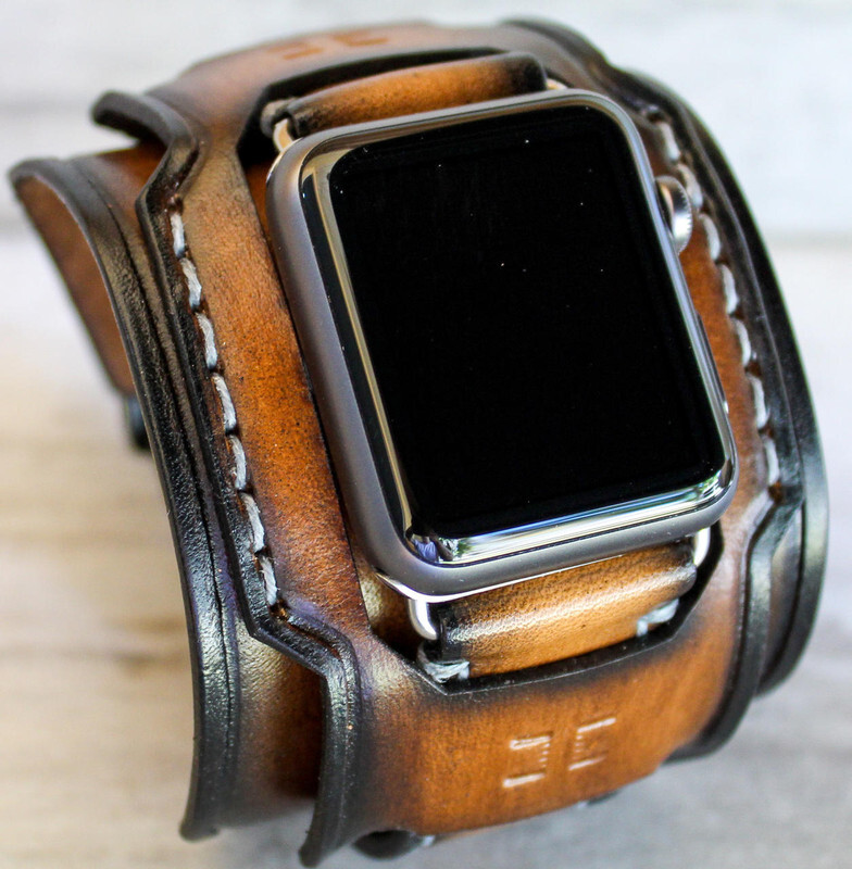 Apple Watch Cuff Leather Band