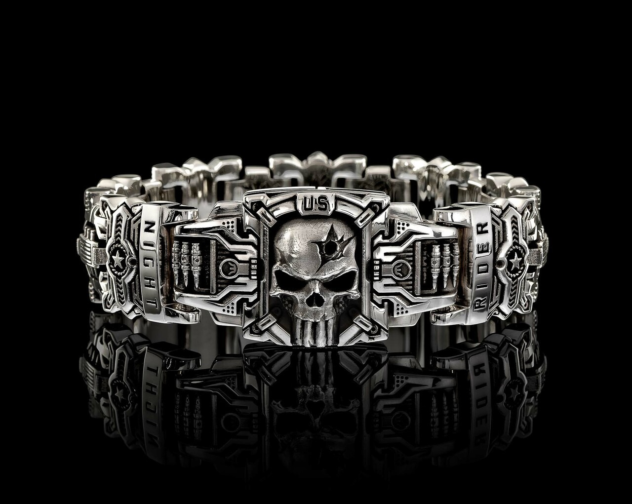 Men's Fashion Skull Bracelet