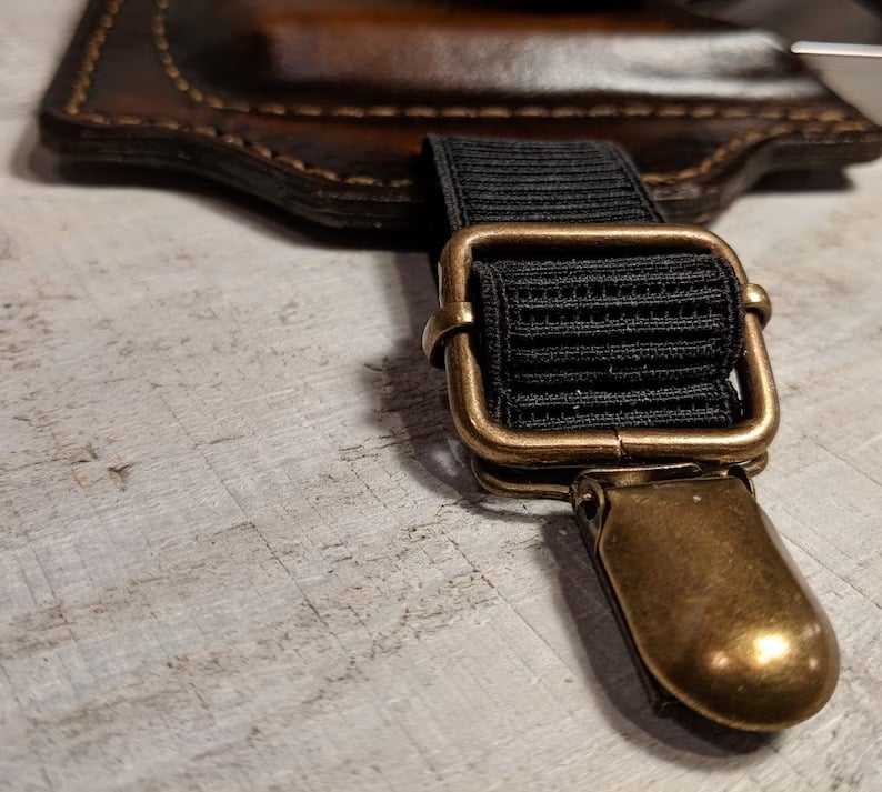 Skull Leather 1911 Cosplay Shoulder Holster