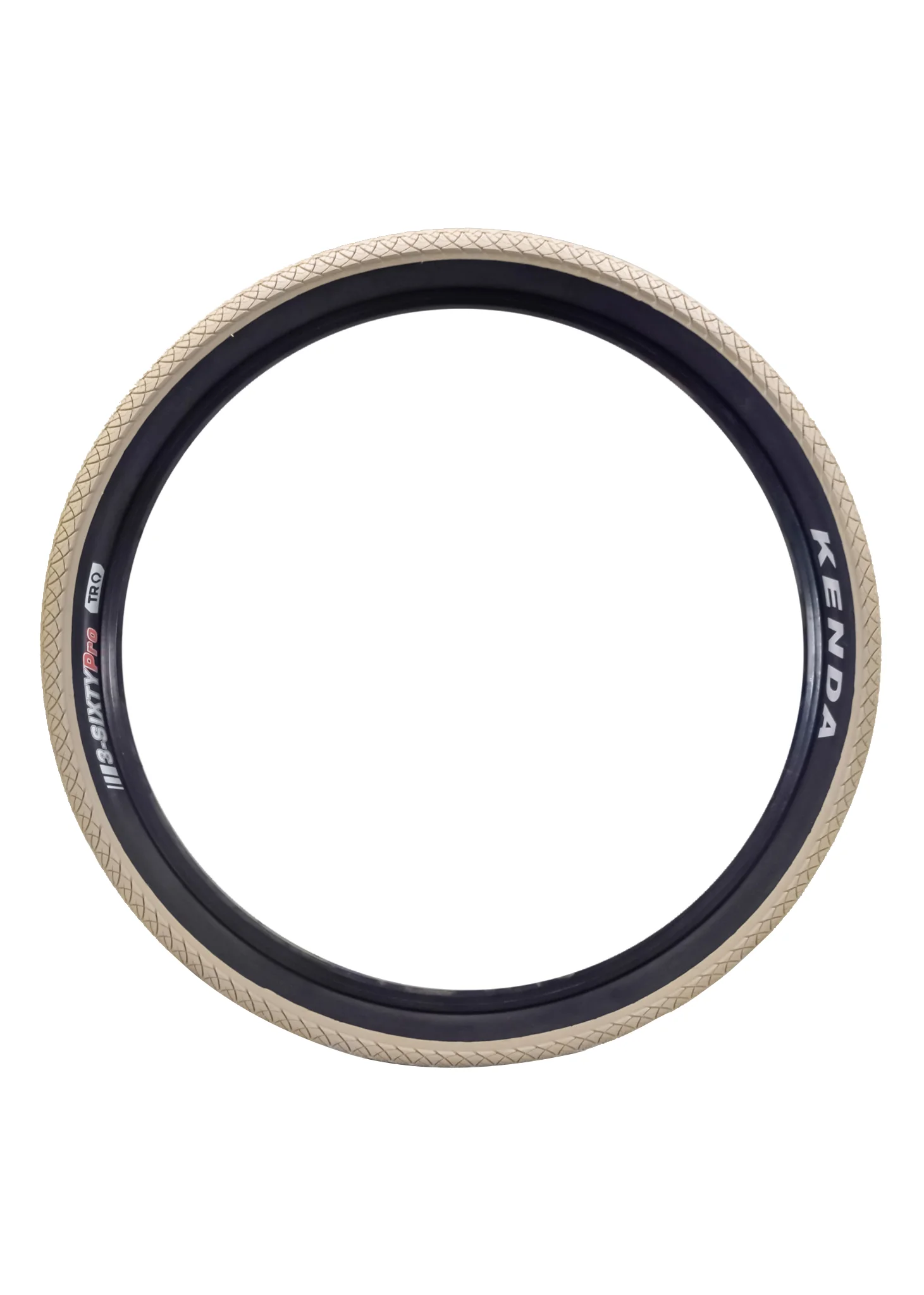 Kenda 3-Sixty Pro TR 120tpi Fold Tan 26x2.5 Bicycle Tire & Keychain (Single)
